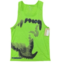 Nike Run Division Dri-FIT ADV Pinnacle Running Singlet Size S Green DX0845-313