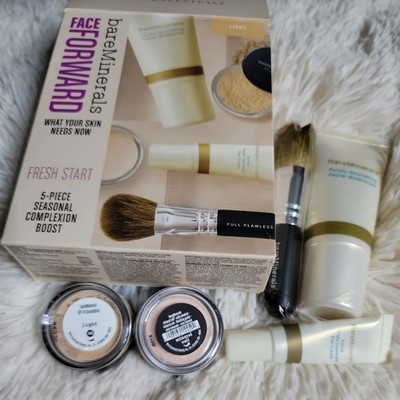 bareminerals Face Forward -Fresh Start-5 pc Seasonal Complexion Boost LIGHT NIB