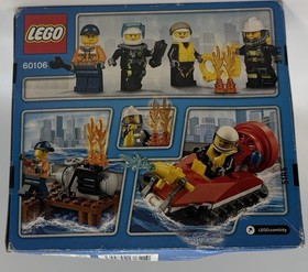 LEGO City Fire Starter Set 60106 Fire Theme 90 PCS Complete Boxed
