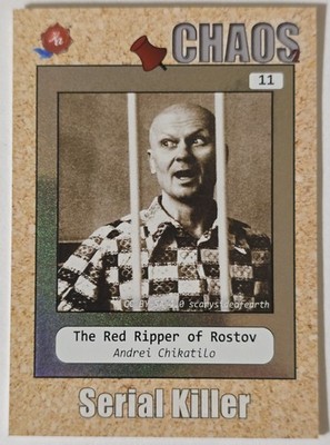 2024 HISTORIC AUTOGRAPH CHAOS The Red R*pper of Rostov /55 #11