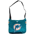 New Miami Dolphins Messenger Shoulder Bag Tote Jersey Fabric Style NFL New