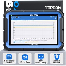 2026 Topdon Ad Pro V1.0 Obd2 Scanner Auto Car Diagnostic Scan Tool Ecu Coding