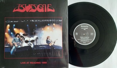 LP BUDGIE Live At Reading 1980 - Noteworthy Productions   NP34V - STILL SEALED