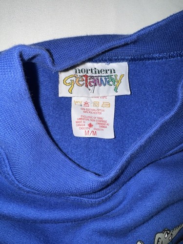 Vintage Northern Getaway Crewneck Youth Size Medium - Picture 2 of 3