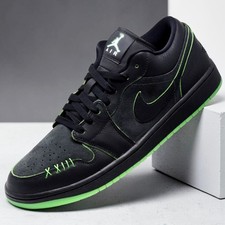 Imagen de Nike Air Jordan 1 Low SE Black Scream Green IQ5494-001 Men's Sizes NEW