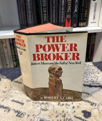 The Power Broker - Robert A Caro (1974, Hardcover) First Edition/Print, 1st/1st