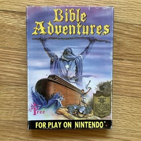 BIBLE ADVENTURES CIB w/ manual & box for Nintendo NES (1991), TESTED & WORKS!