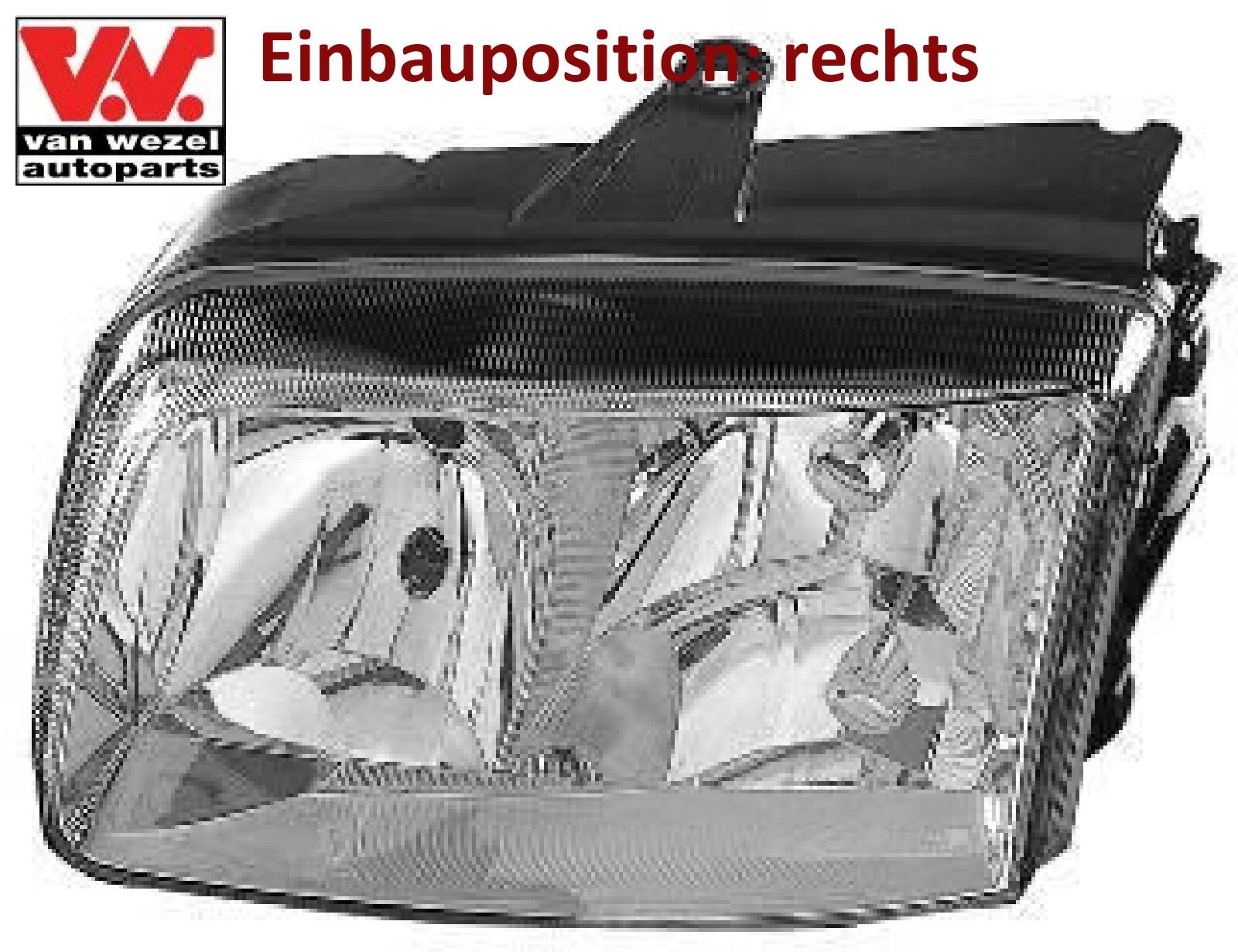 DEPO 441-1139R-LD-EM Scheinwerfer Rechts für POLO III 6N2 10.99-09.01 VW - Bild 2