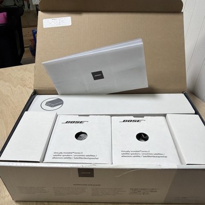 Bose Wireless Surround Speakers Black 120V 809281-1100 Opened Box- Never Used!