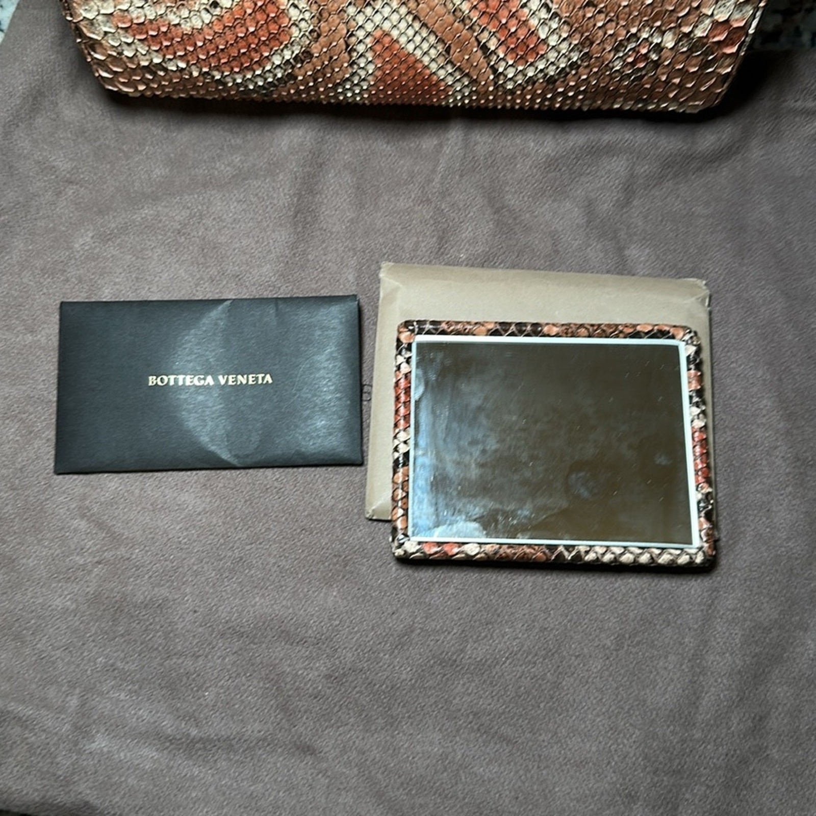 Bottega Veneta Limited Edition Python Dahlia Burano Bag thumbnail 11