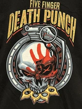 Five Finger Death Punch Shirt Got Your Six Sz Small Unisex Rock Metal Band Tee