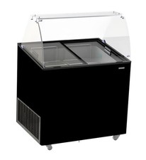 Combisteel Speiseeisvitrine mit 6x5L-Behälte...