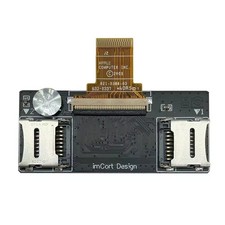 iFlash Dual Micro SD Card Adapter For iPod Classic Video 5th 6th 7th Gen SSD
