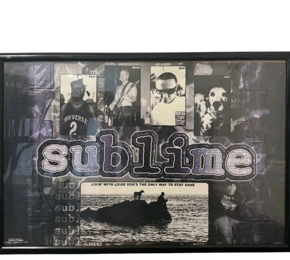 Sublime 2002 Scorpio Posters Framed Band Music Poster Art Y2K - Image 1 of 1
