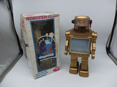 Dickie Roboter mit Bildschirm Reinschauen !!!