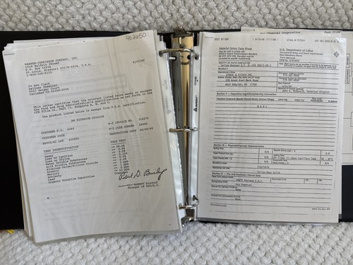 Rare VTG Joe Blasco Makeup Color Formulas Lab Material Notes Stage Base RCMA FX - Picture 7 of 18