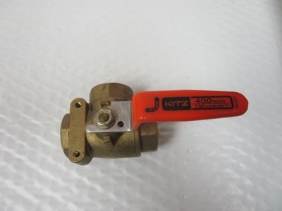 NEW  KITZ 3/4'' NO. 54P BRONZE 3 WAY BALL VALVE 400 WOG