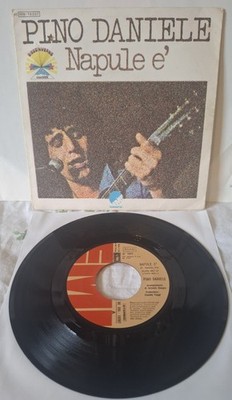 PINO DANIELE, NAPULE E' (EMI 3C00618207) selten 45 Runden Erstdruck 1977 EX/EX