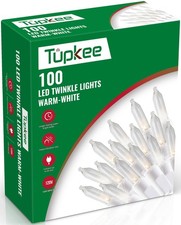 Christmas LED Random Twinkle Lights - 16 of 100 Lights Twinkle - 100 LED Bulbs