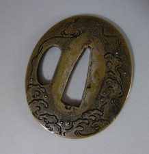 鉄鍔　鍵・宝寿・分銅　江戸時代　68 鉄鍔 鍵・宝寿・分銅 江戸時代 68 鉄鍔 鍵・宝寿・分銅 江戸