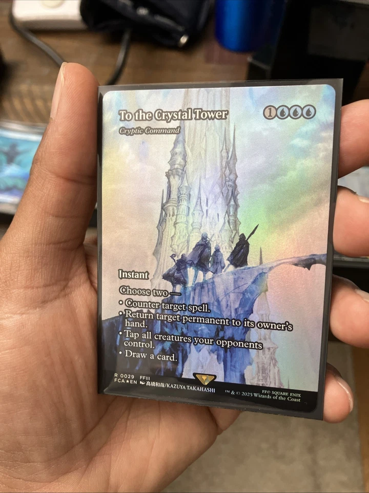 To the Crystal Tower - Cryptic Command (Showcase) Final Fantasy: FOIL - Image 3 of 4
