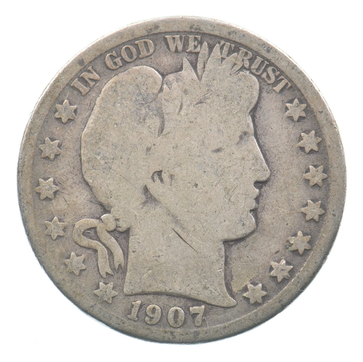 1907 Year Barber Half Dollars (1892-1915) for sale | eBay 1907 Year Barber Half Dollars (1892-1915) for sale | eBay