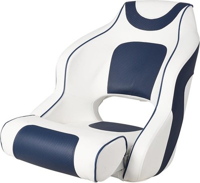 Boat Captain Chair Sponge Padding Ergonomic Backrest Captain Bucket Boat Seat