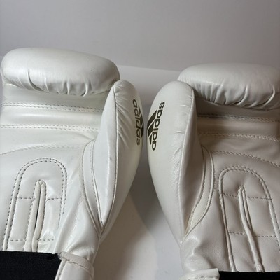 Adidas Speed 50 Boxing Gloves White Gold 10oz Sparring | eBay