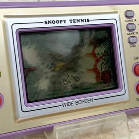 [Rare/Scarce] GAME & WATCH Snoopy Tennis SP-30 Game Watch Retro Game Nintendo