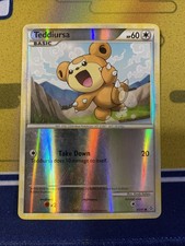 Pokemon Teddiursa Reverse Holofoil 65 Hs—unleashed Common MP on eBay