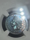 1894 Indian Head Cent NGC PF62BN Blazing Eye Appeal Stunning Proof Blue Toning