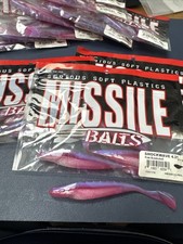 Missile Baits Shockwave Swimbait 4.25” Pink Bombshell 3 Packs Of 5 count Pink