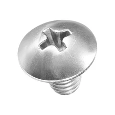 Machine Screws Phillips Head(M5-0.8x6) 15Pcs, Silver