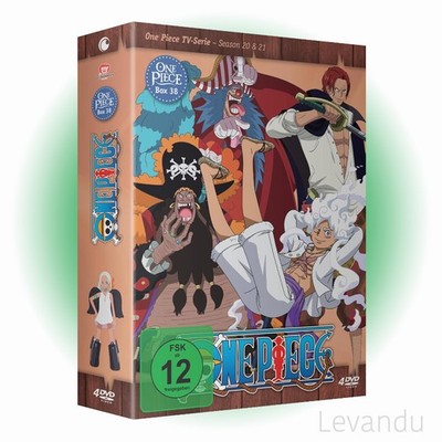 DVD ONE PIECE - TV-Serie - Box 38 (Anime - Episoden 1076-1100) - 4 DVD's