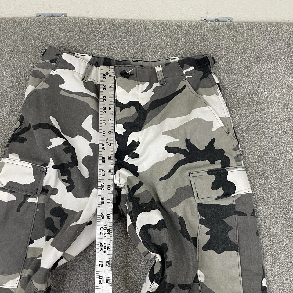 Мужские штаны-карго ROTHCO Urban City камуфляжные S военные BDU Fatigues Snow Arctic - Изображение 3 из 4