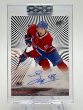 2024-25 Clear Cut Hockey LANE HUTSON Rookie Outburst On Card Auto /25 #CCLH