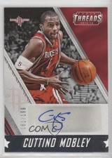 2015-16 Panini Threads Signage 61/199 Cuttino Mobley #S-CMB Auto 8f4