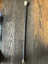 Vintage, Majorette, Twirling, 1980s, Marching Band, Baton, Silver, Rubber Ends