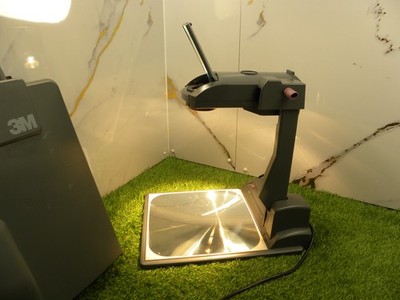 3M Quantum tragbarer Overheadprojektor 2770 hohe Auflösung grau UK VERKÄUFER #Y2