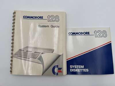 Vintage Commodore 128 Personal Computer System Guide Book & Tutorial CP/M Disks