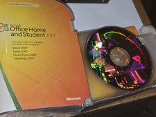 Microsoft Office Home & STUDENT 2007 Upgrade, Full UK Retail box With Key  