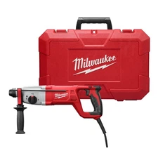 Milwaukee Corded SDS Plus D-Handle Rotary Hammer Drill, 1in., 5860 BPM, 8 Amp,