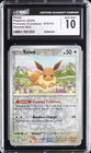 2025 POKEMON PRISMATIC EVOLUTIONS REVERSE HOLO #74 EEVEE CGC 10 GEM MINT