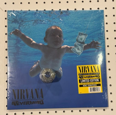 Nevermind (30th Anniversary) by Nirvana BRAND NEW AND SEALED Vinyl Record