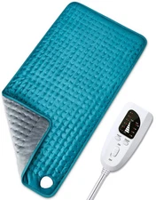 Electric Heating pad for Back/Shoulder/Neck/Knee/Leg Pain Cramps and Arthriti...