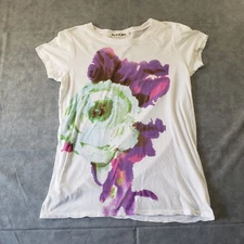 Michael Stars floral print t-shirt women O/S, super chic, unique, designer