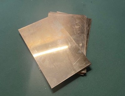 Kupfer,Kupferblech,100mm x 100mm x 2,0 mm, Reststücke