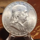 1953-D FRANKLIN HALF DOLLAR ~ UNC  BU 90% Silver