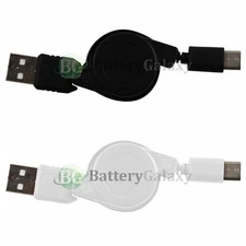 1 2 3 4 5 10 20 25 50 100 Lot USB Retractable Type C Data Charger Cable Cord