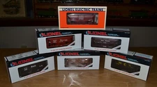 Lionel NEW Carton of 6 Different Ore Cars #6-19300 series  Shipping Box - 1987